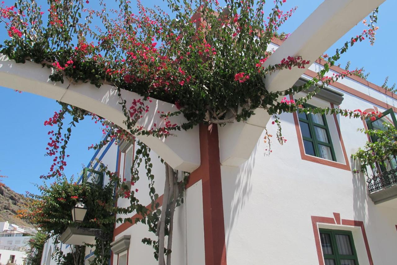 Beachfront Loft In Puerto De Mogan Bagian luar foto