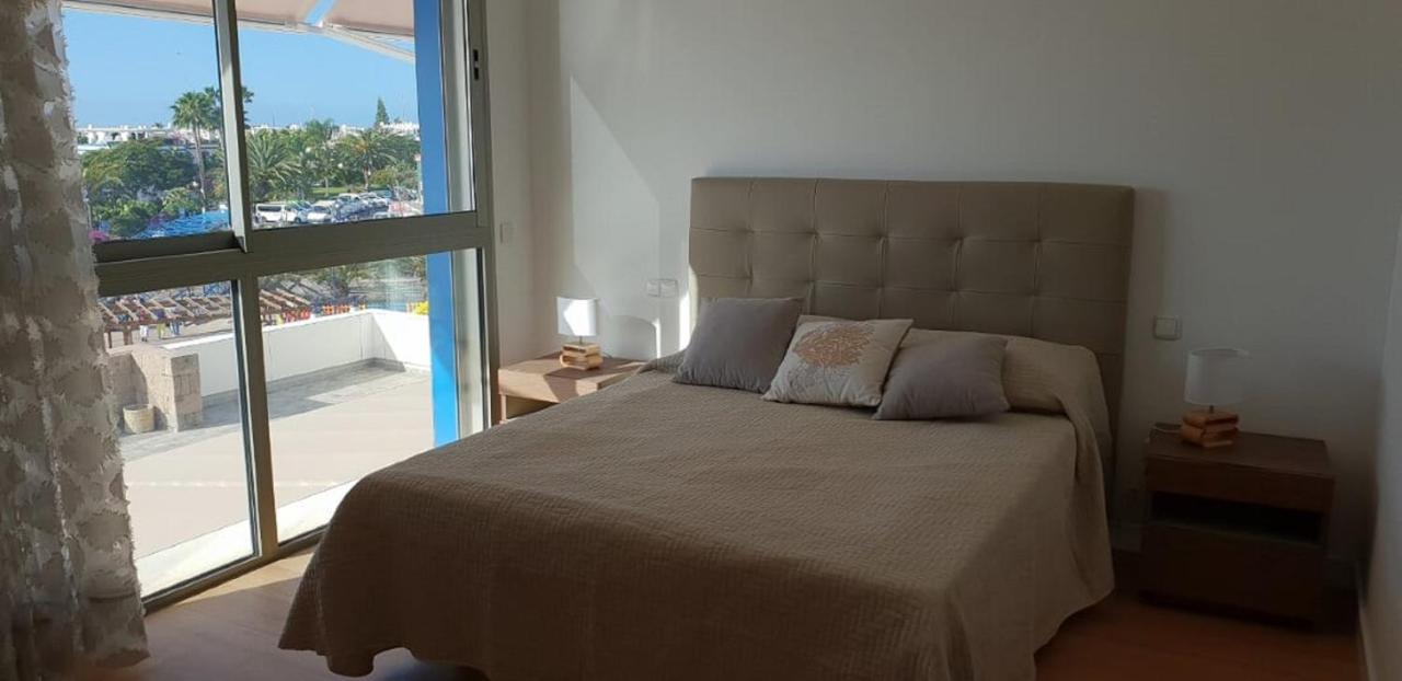 Beachfront Loft In Puerto De Mogan Bagian luar foto