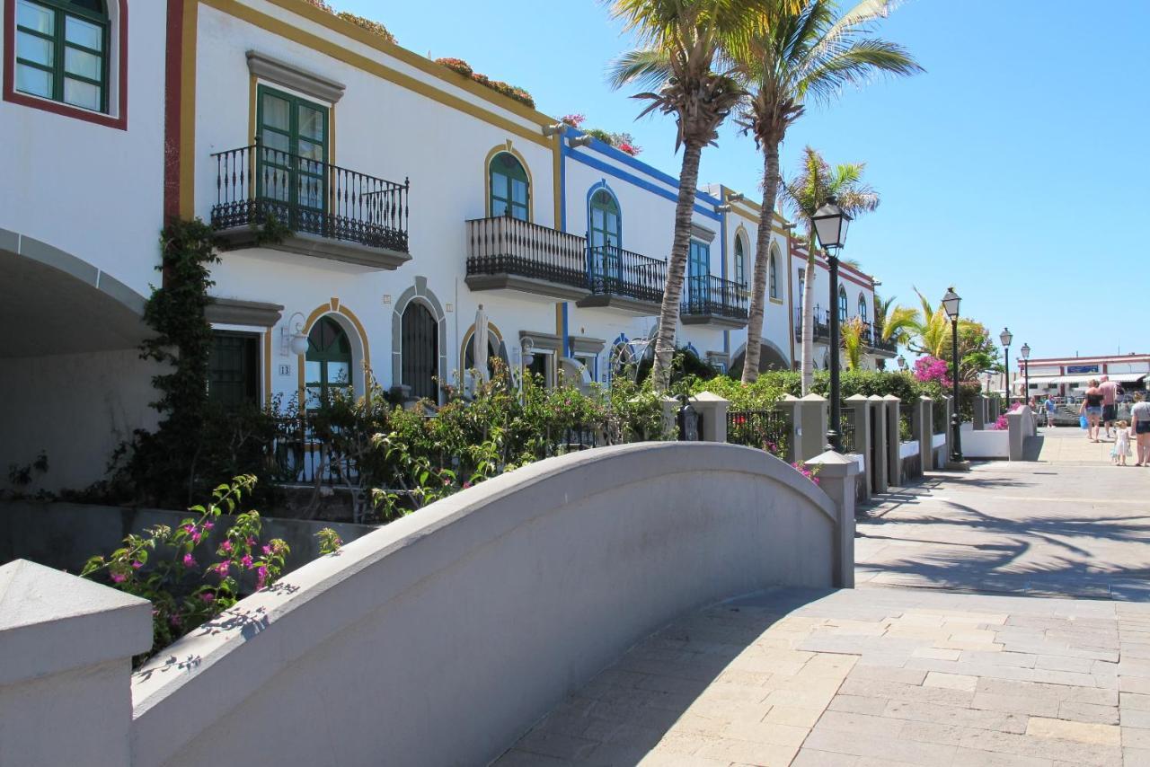 Beachfront Loft In Puerto De Mogan Bagian luar foto