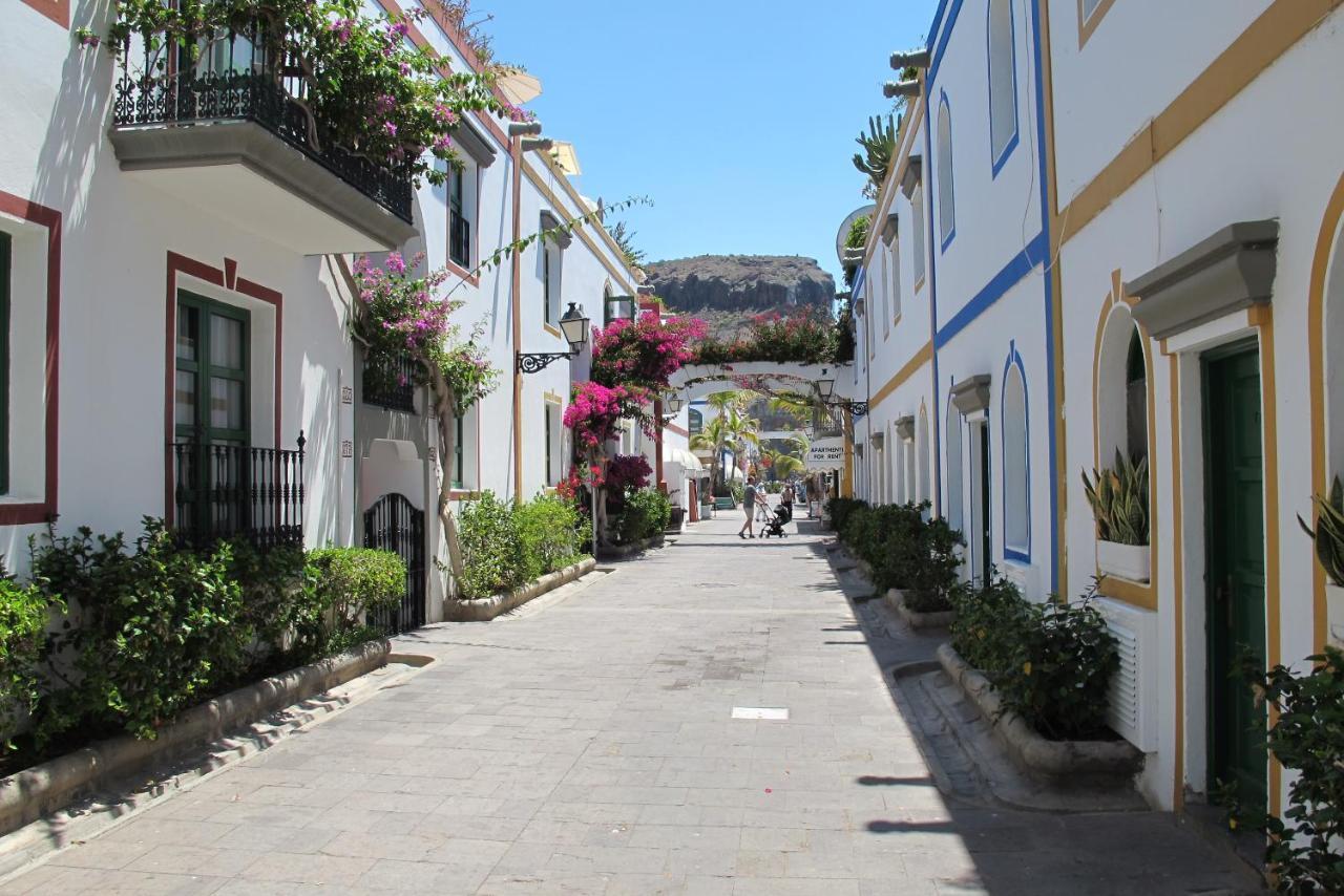 Beachfront Loft In Puerto De Mogan Bagian luar foto